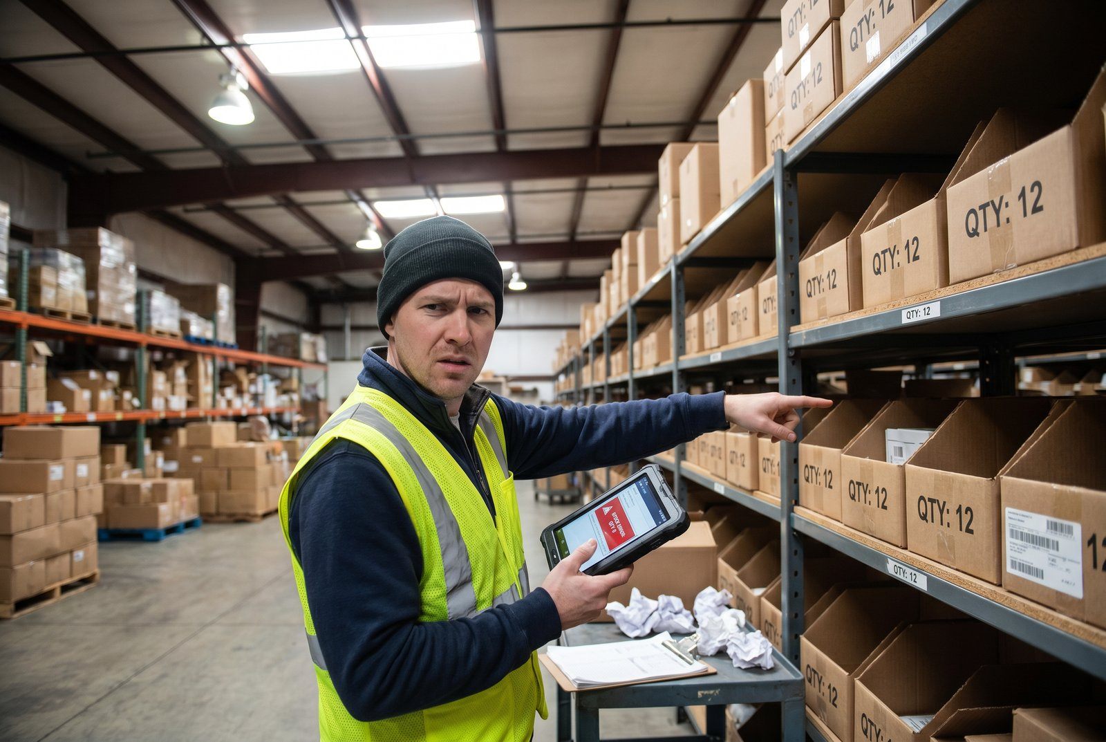 data er rod system fejl