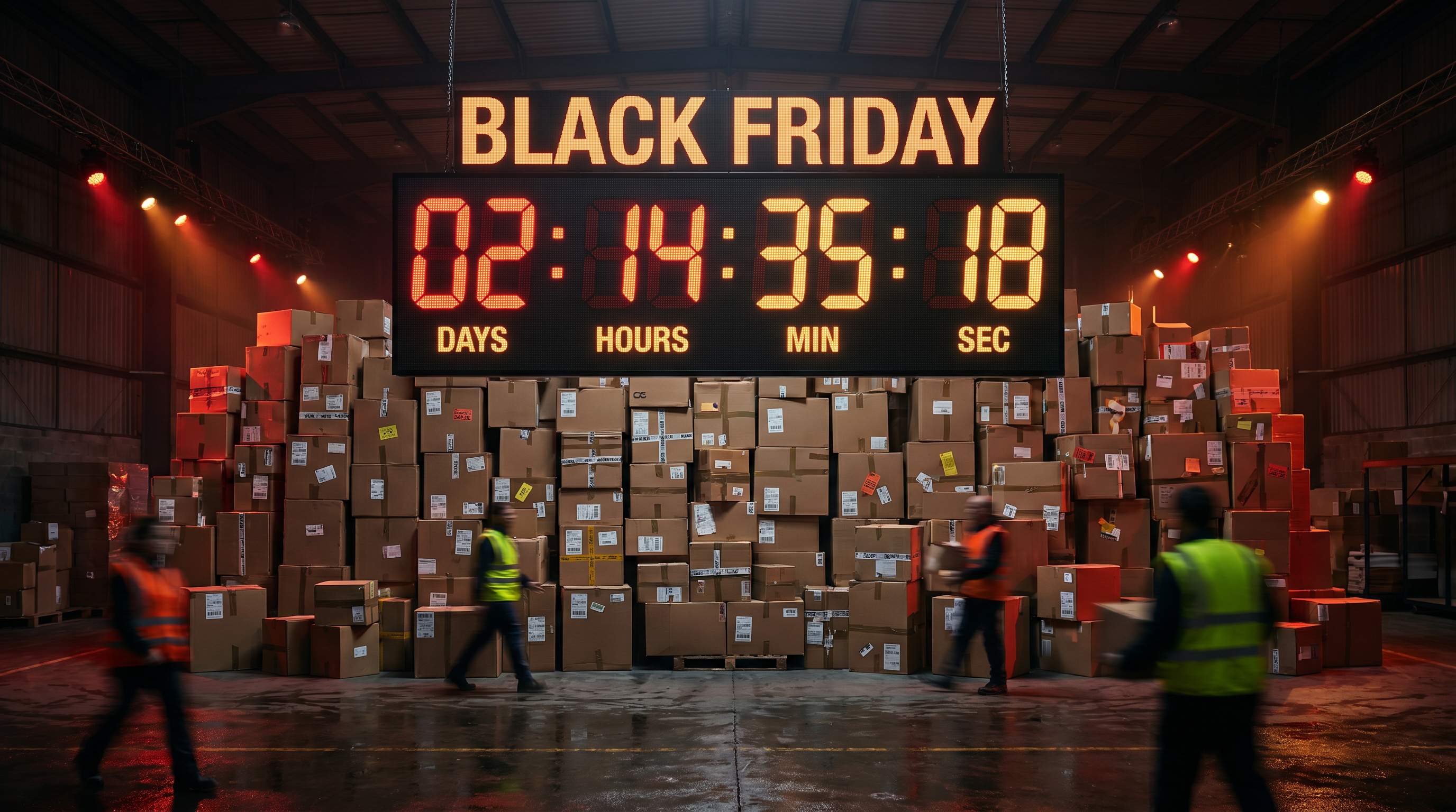 Nedtaelling til Black Friday i webshop