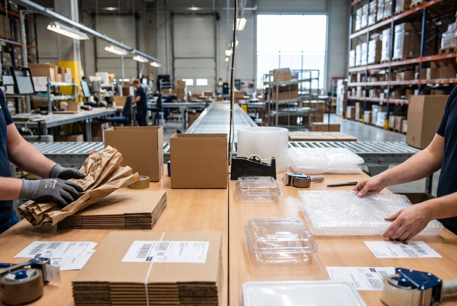 papir vs plastik emballage